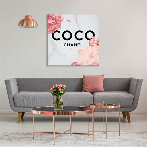 coco chanel wall decor.